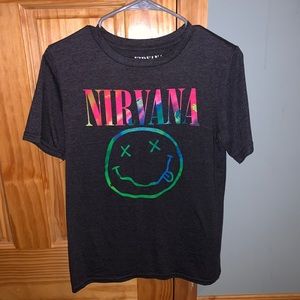 Nirvana Tee size:small